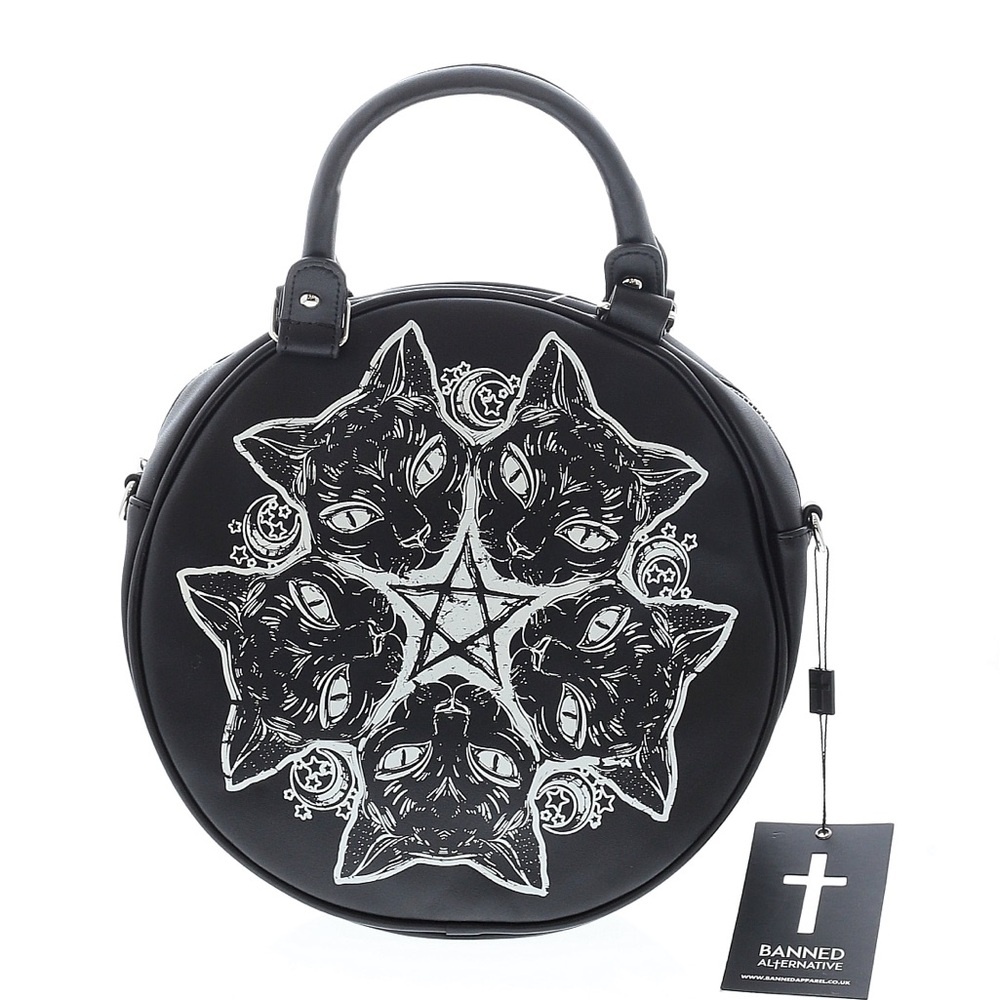 Black Cat Design Women's Bag